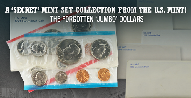 Eisenhower Dollar Mint Sets - 1973 to 1978