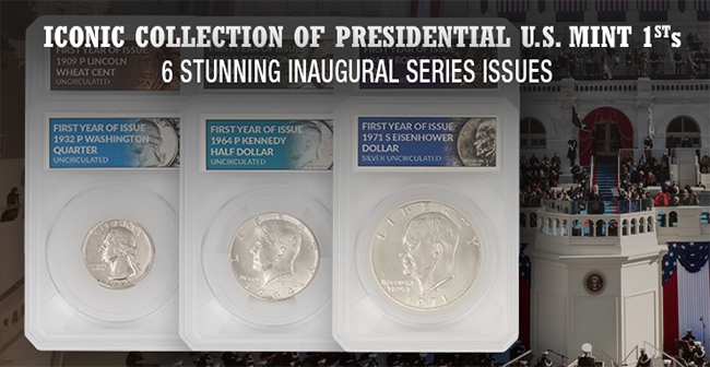 Presidential Inaugural Issues - 6 pc Set - Defender