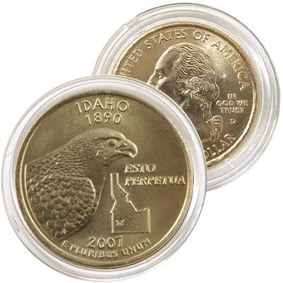 2007 Idaho 24 Karat Gold Quarter - Denver